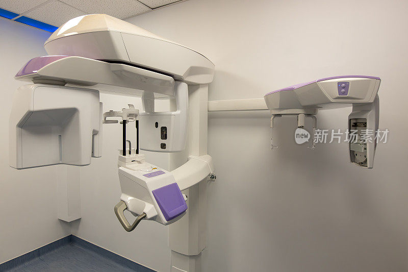 三维x射线扫描全景机在临床。3 d牙科扫描仪